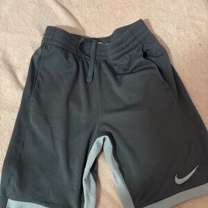Nike Charcoal and Light Gray Shorts
